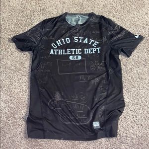 Nike Ohio State Woody Hayes Chalkboard Dri-Fit T